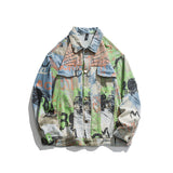 Letterman Jacket Outfit Senior Jackets Varsity Baseball Coat Men's Spring and Autumn Hip Hop Baseball Uniform Men