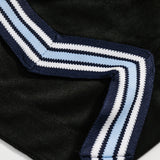 Men Shorts Lightning Embroidery Pattern Sweatpants