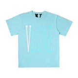 Vlone Men's Top Summer Popular ShortSleeved Tshirt
