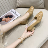Nude Wide Fit Block Heels