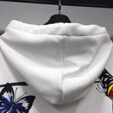 Off White Hoodie Men's Casual and Comfortable Embroidered Printed Casual Fashionable Sweater Owt