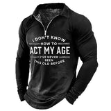 Polo Shirts Casual Long-Sleeved Shirt Trendy Men