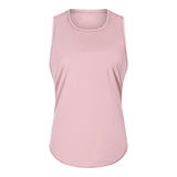 Moisture Wicking Shirts Yoga Vest T-shirt Women's Quick-Drying Breathable and Loose Sleeveless Blouse