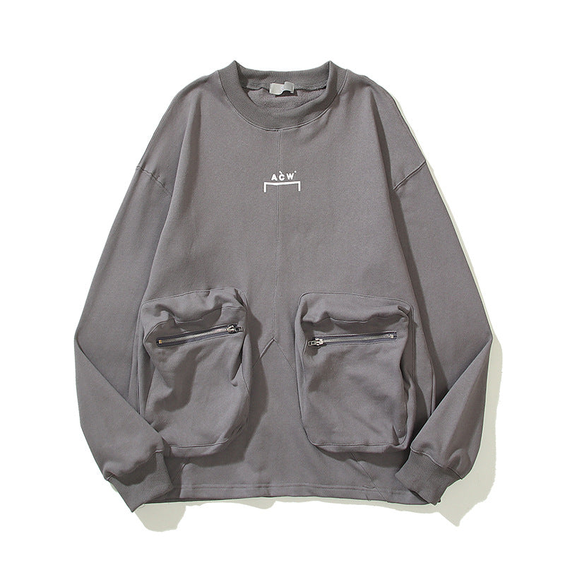 Kanye West Sunday Service Sweatshirt Casual Terry Loose Long Sleeve Crew Neck Sweater