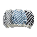 Man Fall Winter Outfis Autumn and Winter round Neck Sweater Men's Fashionable Loose Couple Casual Sweater