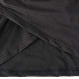 Kesha Black Dress Sexy Patchwork Mesh See-through Women's Dress
