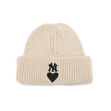 Yankee and Dogers Winter Hat Autumn and Winter Woolen Hat Couple Embroidery Men and Women Knitted