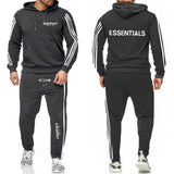 Fear Of God Fog Essentials Hoodie & Sweatpant 2 Piece Set For Men And Women