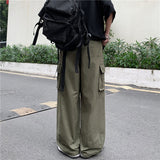 Men Cargo Pants Men's Spring Overalls Casual Pants Trousers Loose
