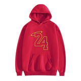 In Memory of Kobe Hoodie Kobe Printed Men and Women Casual Loose Sweatshirt Autumn and Winter