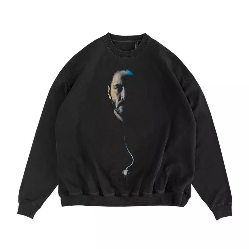 John Wick Keanu Hoodie Vintage Classic Printing Keanu John Wick Hoodie Oversize
