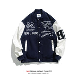 Letterman Jacket Outfit Senior Jackets Varsity Baseball Coat Men's Spring and Autumn Jacket Top