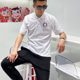 CHH Chrome Heart T Shirt Spring/Summer Casual Short Sleeve Polo T Shirt for Men and Women