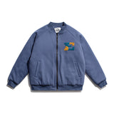 Man Fall Winter Outfis Winter Clothes Letter Embroidery Thickening Baseball Uniform Casual Couple Cotton Clothes