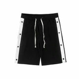 Summer Men Shorts Breasted Shorts Straight Sports Pants