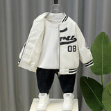 Toddler Boys Jackets Boys' Spring Leather Coat Leisure