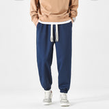 Men Sweatpants Men's Pants Winter Loose Sweatpants Sports Pants Autumn and Winter