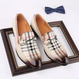 Indo Western Shoes British Bright Leather Fashion Pointed Men's Shoes Men's Shoes