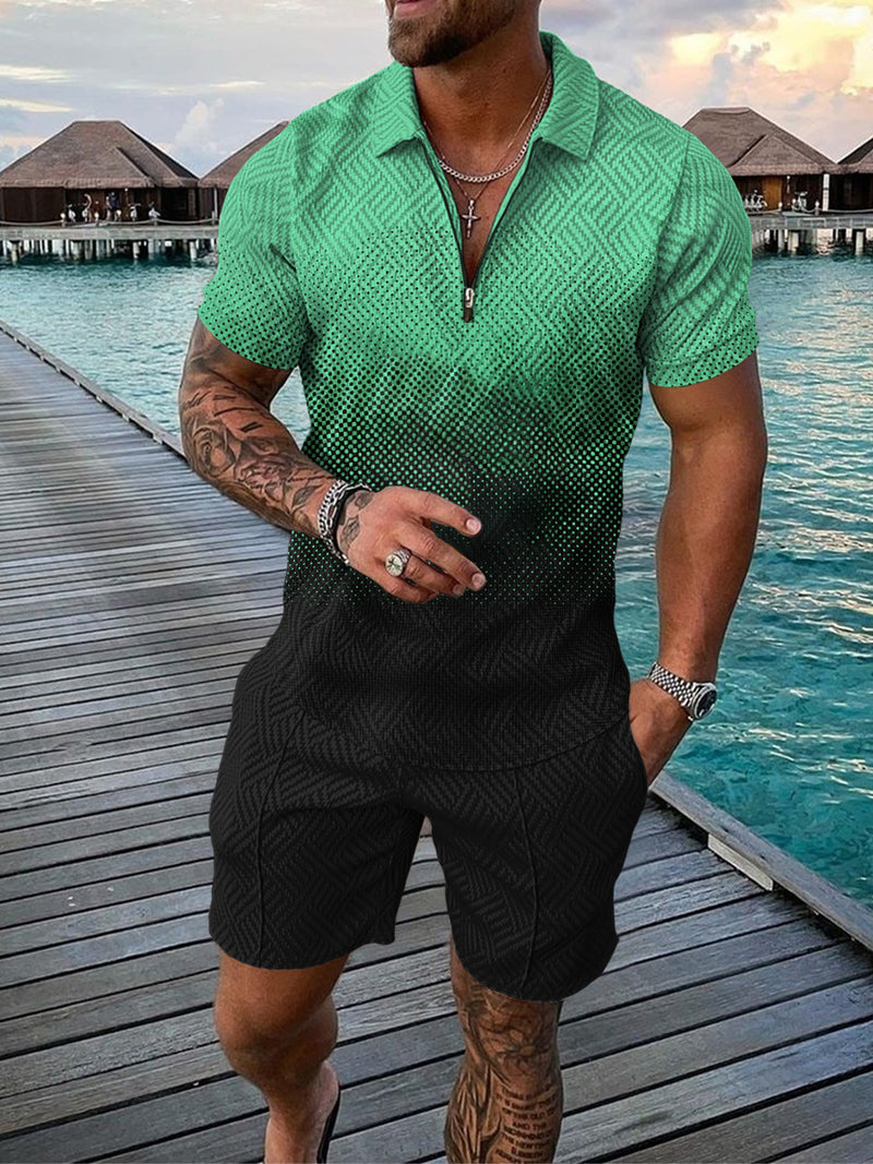 Polo Shirts Men's Polo Shirt Short Sleeve Suit