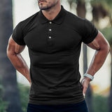 Polo Shirts Cotton Short Sleeve Men's Shirt Casual Fashion Tops
