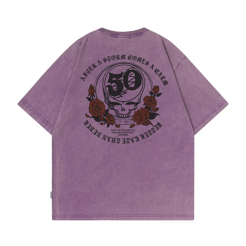 Man Tees Summer Fashion Brand Heavy Short Sleeve T-shirt