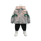 Toddler Boys Jackets Boys' Coat Spring and Autumn Hooded Style