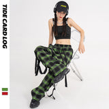 Men Cargo Pants Couple Wide-Leg Overalls