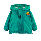 Toddler Boys Jackets Boys' Coat Spring and Autumn Small Yellow Duck Trench Coat