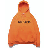 Slogan Graphic Hoodie Hip Hop Skateboarding Workwear Simple Letter Three-Dimensional Embroidered Hoodie Hoodie