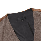Mens Dress Vests Men's Vest Casual Jacket Business Waistcoat Autumn and Winter Leisure Suit Vest Business Slim Fit