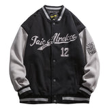 Letterman Jacket Outfit Senior Jackets Varsity Baseball Coat Spring and Autumn American Fashion Brand Baseball Uniform