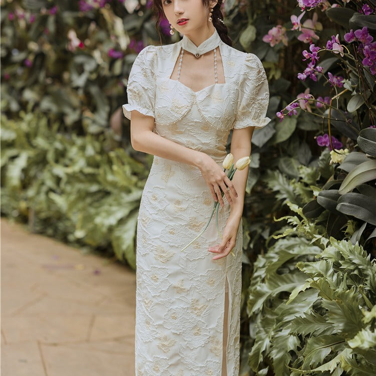 Women cottagecore Dress Summer Vintage Skirt Dress Mid-Length Skirt