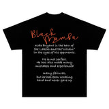 In Memory of Kobe T Shirt Loose Short Sleeve T-shirt Retro