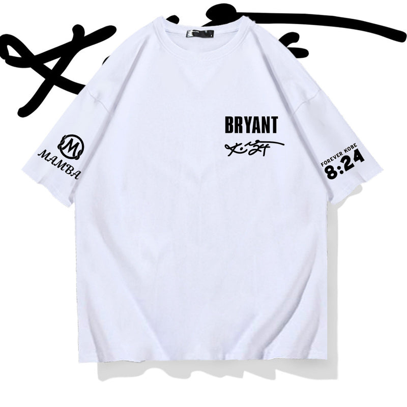 In Memory of Kobe T Shirt Sports Short Sleeve Cotton Summer