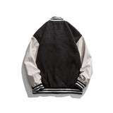 Letterman Jacket Outfit Senior Jackets Varsity Baseball Coat Autumn Baggy Casual Jacket