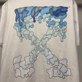 Off White T Shirt Short Sleeve Men's Women's Coat Cotton Tshirt Owt