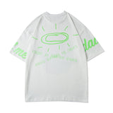 Men's T-shirt Summer T-shirt Men's Loose Trendy Hip Hop T-shirt