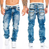 J Shaped Jeans New Jeans Casual Straight Men's Pants Hip Hop Style