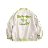Letterman Jacket Outfit Senior Jackets Varsity Baseball Coat Baseball Jacket Couple Baggy Coat