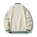 All Star Varsity Jacket Retro Alphabet Embroidered Baseball Uniform