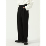 Men Suit Pants  Men's |Loose Drooping Suit Pants