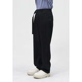 Men Suit Pants Men's Loose Suit Pants Solid Color Suit Pants