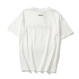 Kanye T Shirt Letter Print Round Neck Short Sleeve T-shirt Hip Hop Half T-shirt