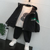 Toddler Boys Jackets Boys' Coat Spring and Autumn Hooded Style