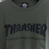 Thrasher T Shirt Thrasher Flame Loose Short Sleeve Fall Winter Couples
