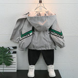 Toddler Boys Jackets Boys' Coat Spring and Autumn Hooded Style