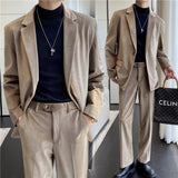 Seersucker Suit Two-Piece Suit
