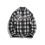 Letterman Jacket Outfit Senior Jackets Varsity Baseball Coat Ball Uniform Male Baggy Casual Jacket