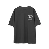 Man Tees Summer Fashion Brand Heavy Short Sleeve T-shirt