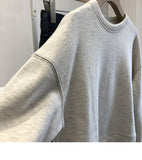 Diana Harvard Sweatshirt Short round Neck Bright Line Sweater